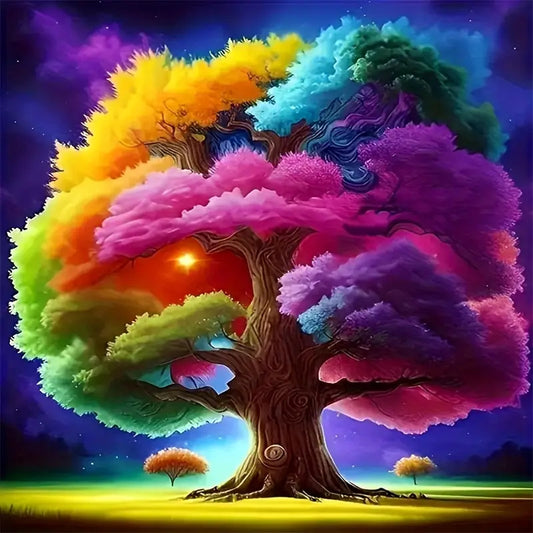 SMALL Colourful tree