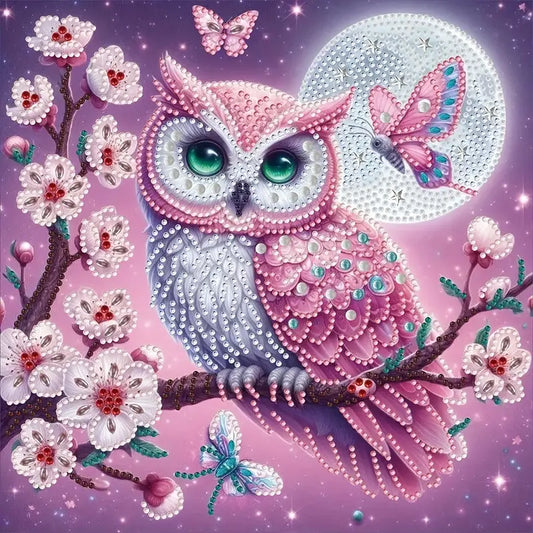 SPECIAL PARTIAL - Pink owl