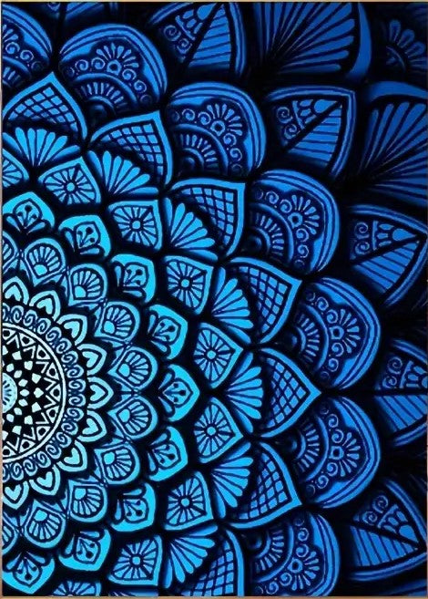 Blue Mandala