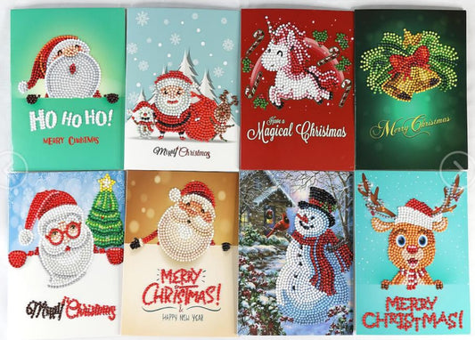 Christmas cards - 8piece