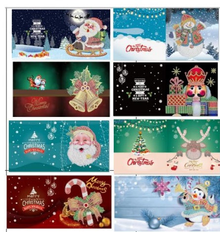 Christmas cards 8-piece