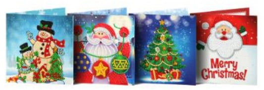 Christmas cards - 4 piece