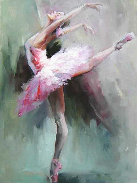 PINK DANCING BALLERINA