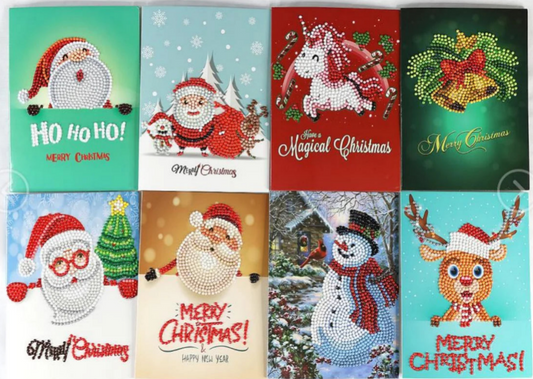 Christmas cards - 8piece