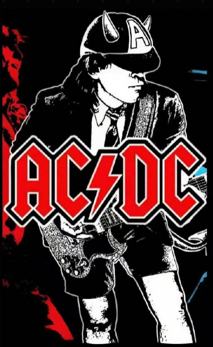 ACDC Band Diamond Dot