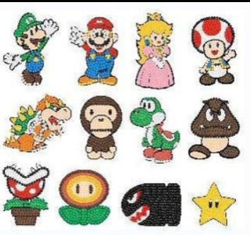 STICKERS - Super Mario