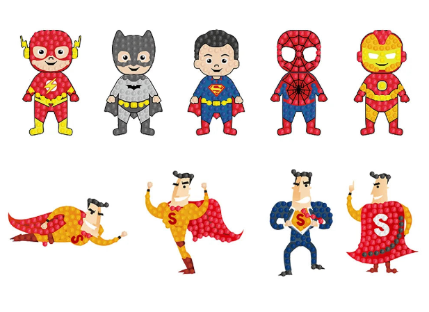 STICKERS - Superheroes