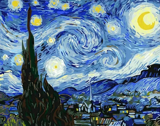 PBN Starry night