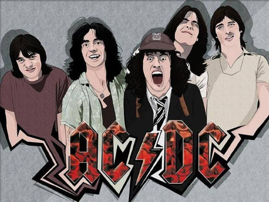 ACDC Band Diamond Dot